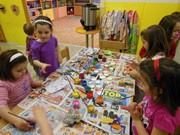 Malování na dřevěné magnetky